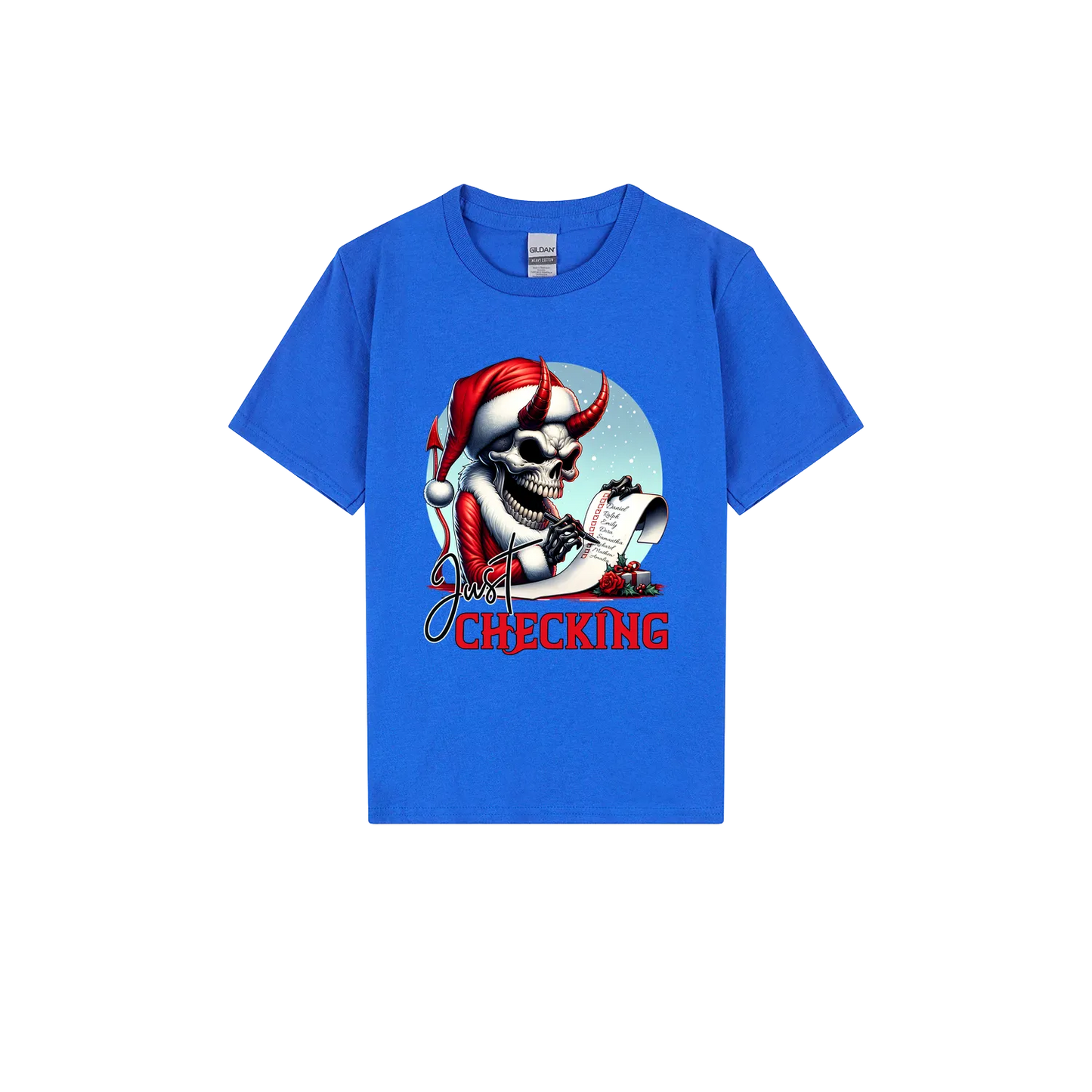 Royal front flat lay