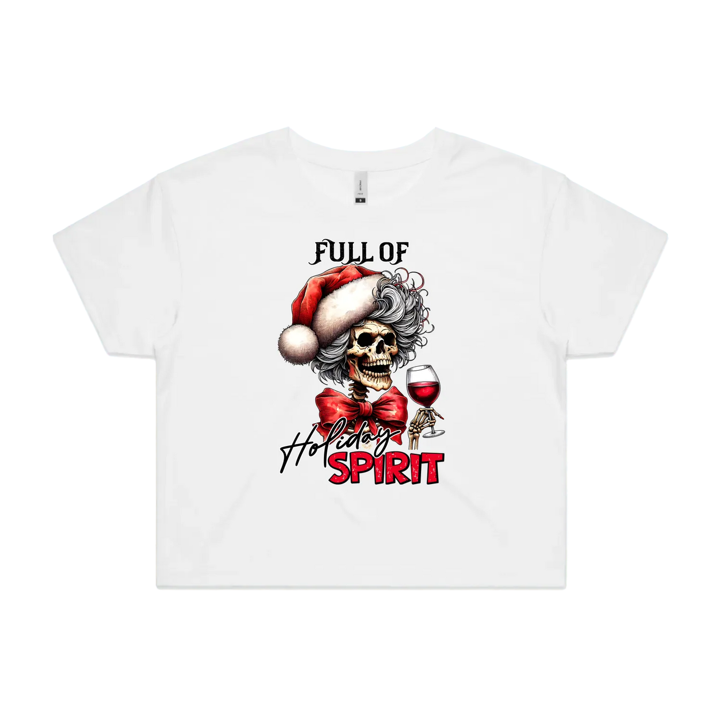 White front flat lay