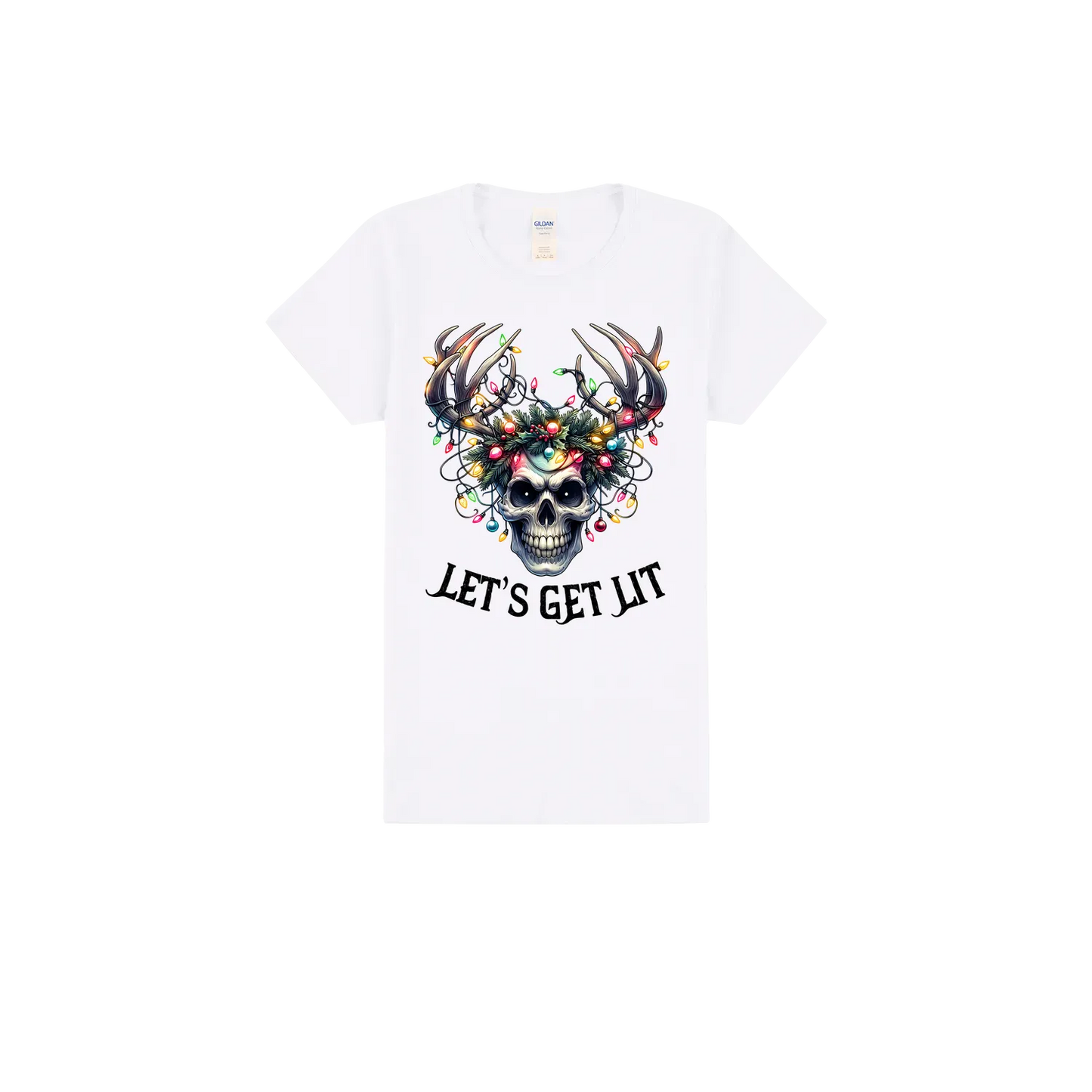 White front flat lay