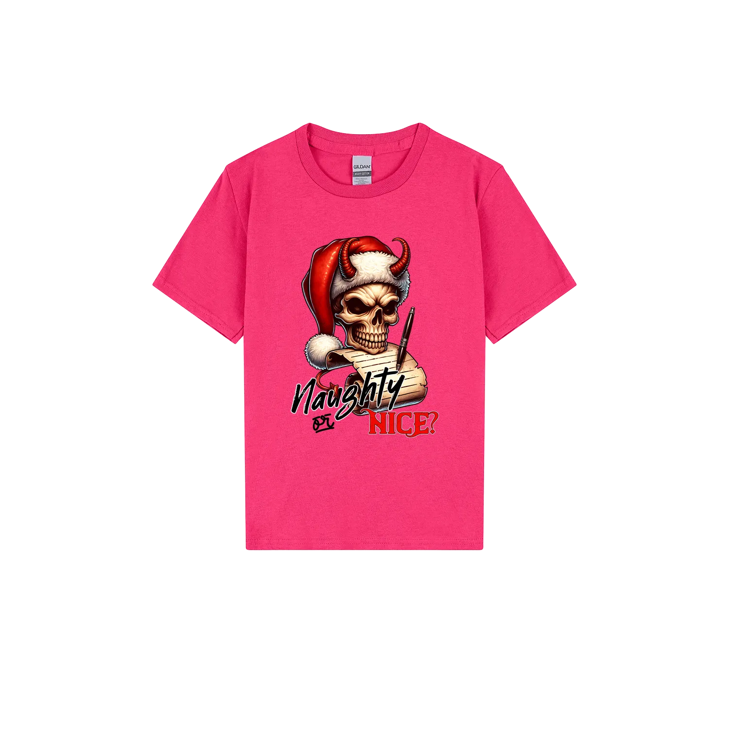 Heliconia front flat lay