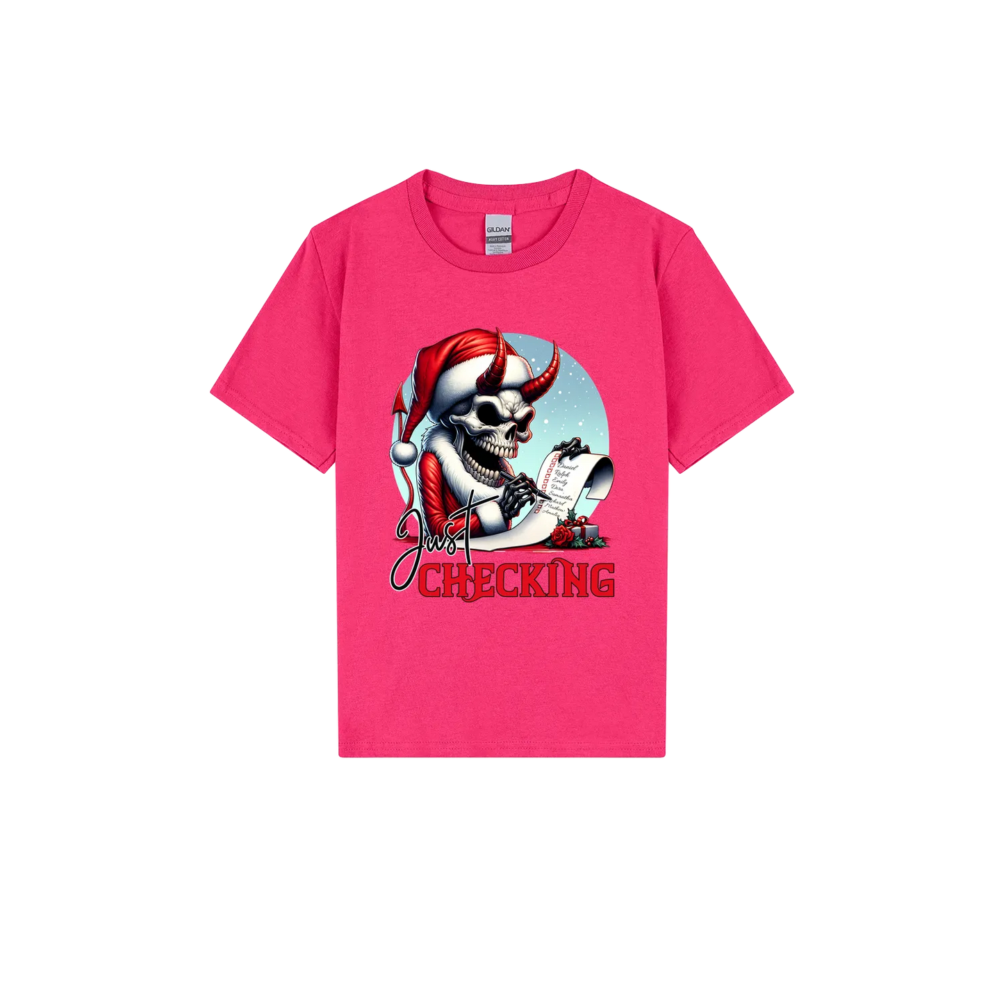 Heliconia front flat lay