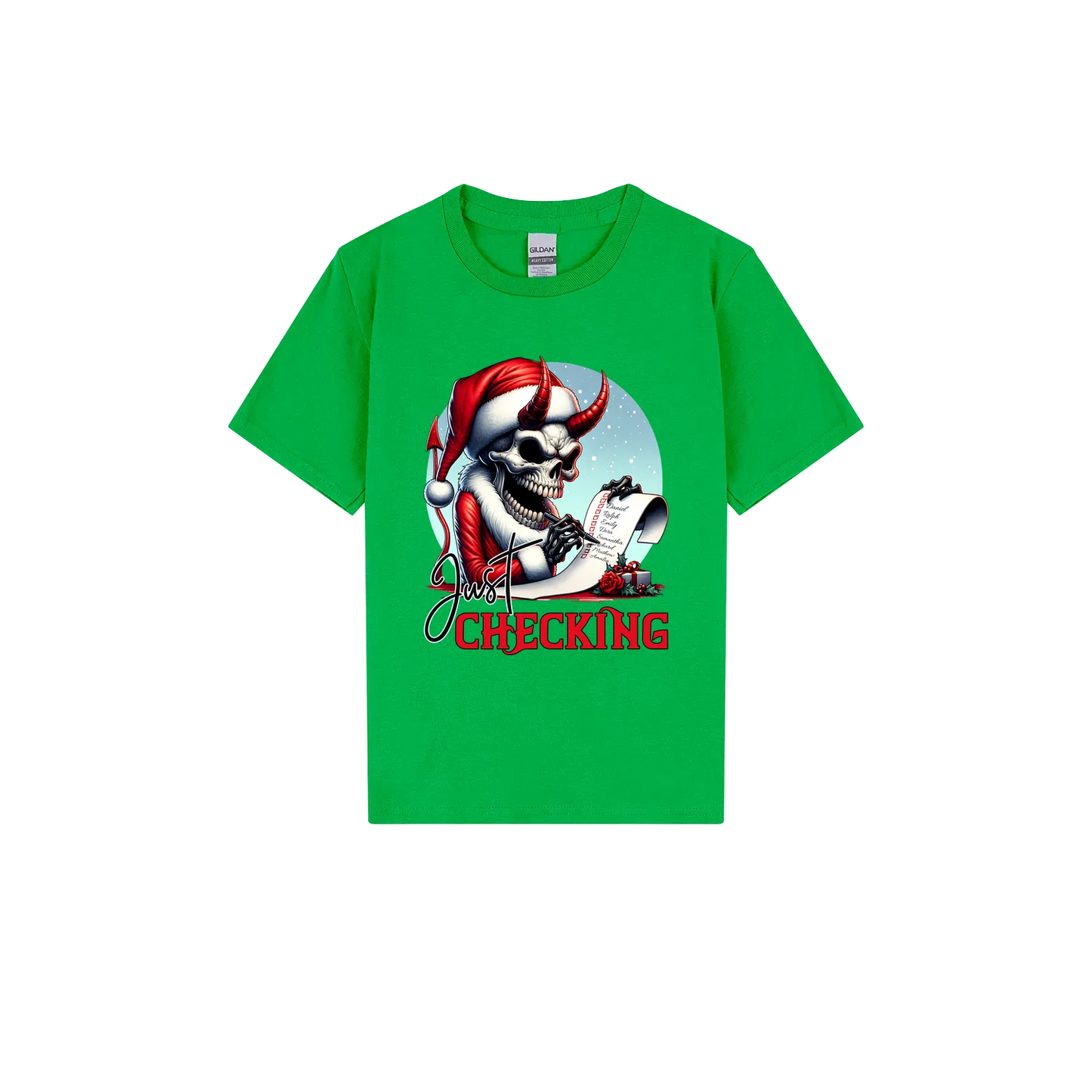 Irish Green front flat lay