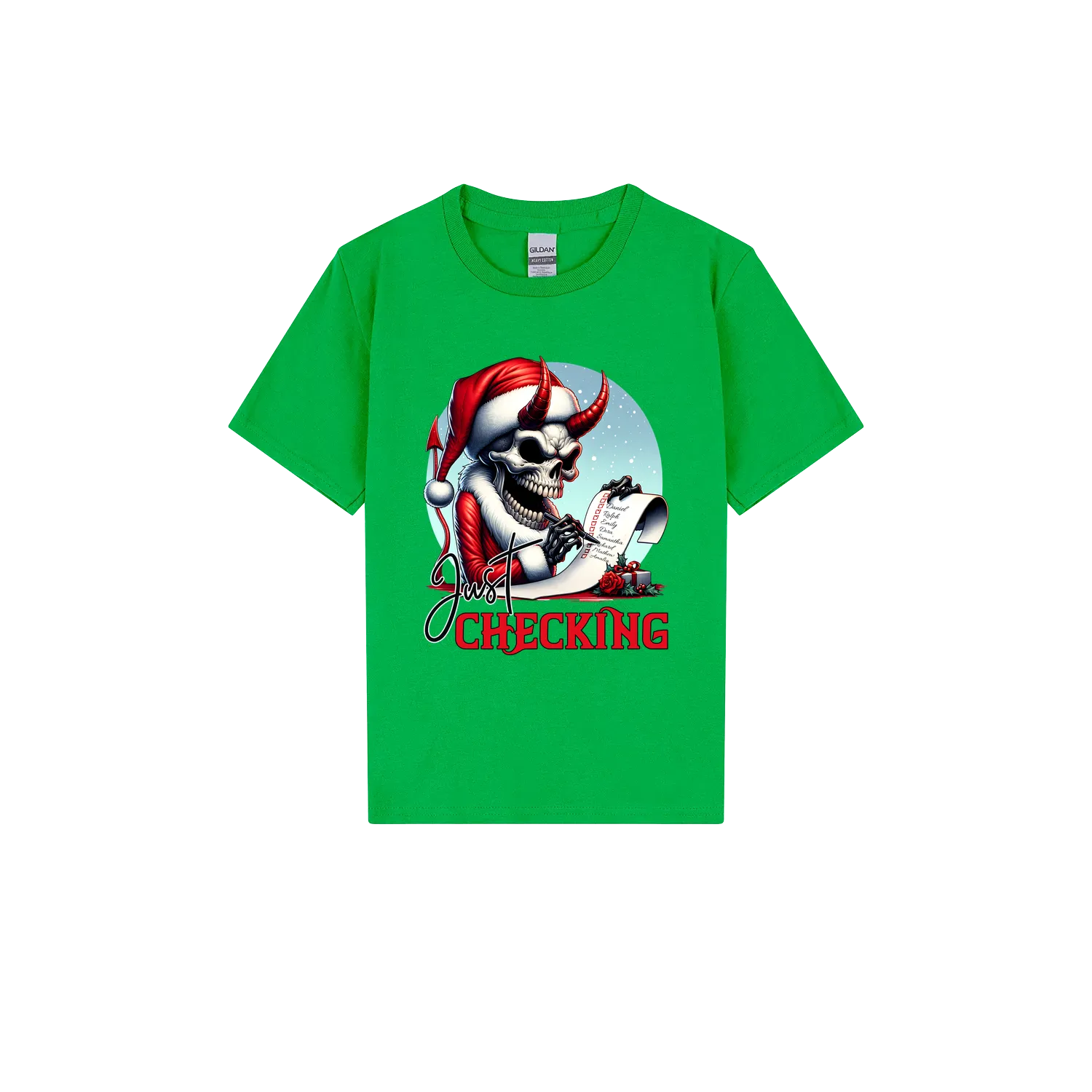 Irish Green front flat lay