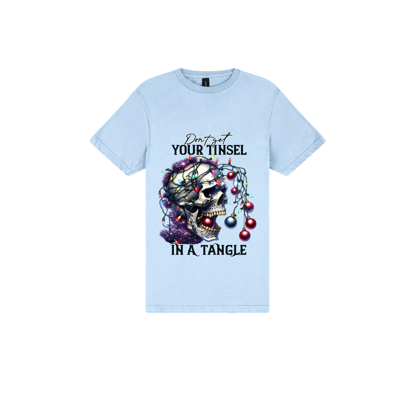 Light Blue front flat lay