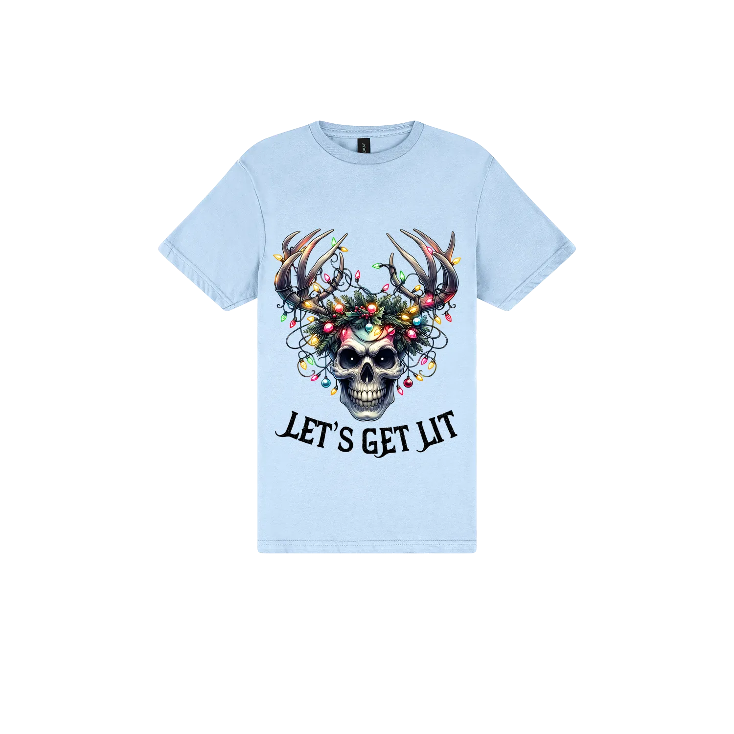 Light Blue front flat lay