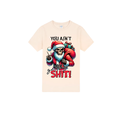 Natural front flat lay