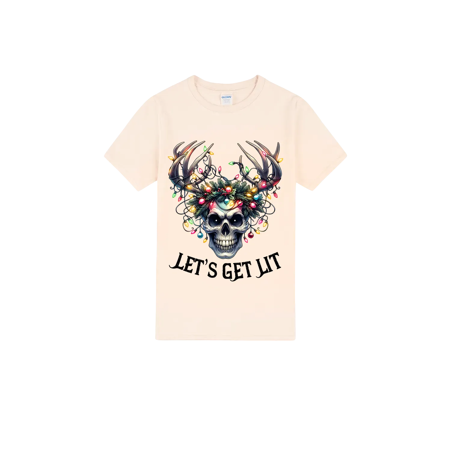 Natural front flat lay