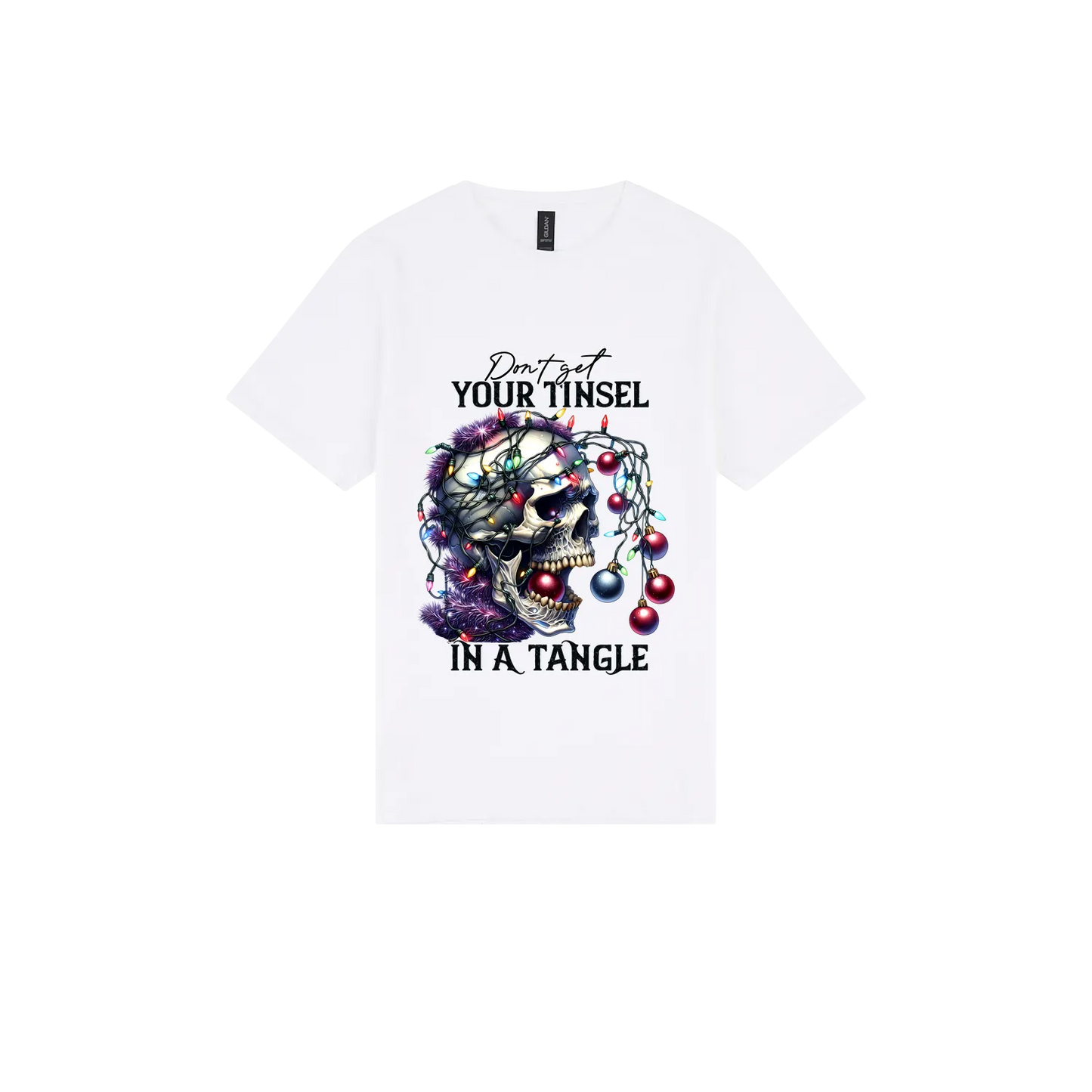 White front flat lay