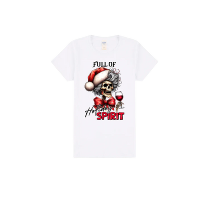 White front flat lay