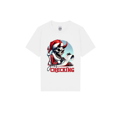 White front flat lay