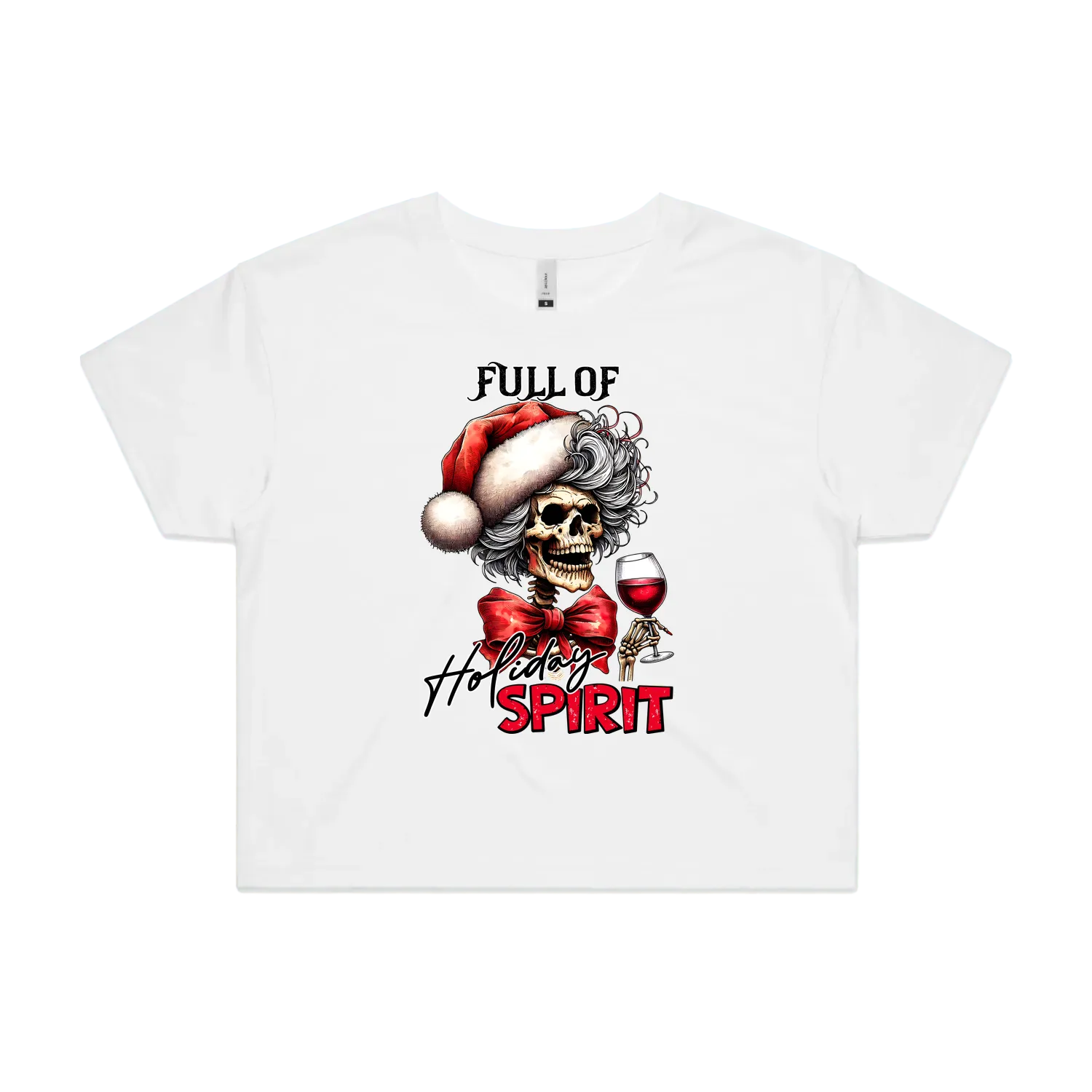 White front flat lay