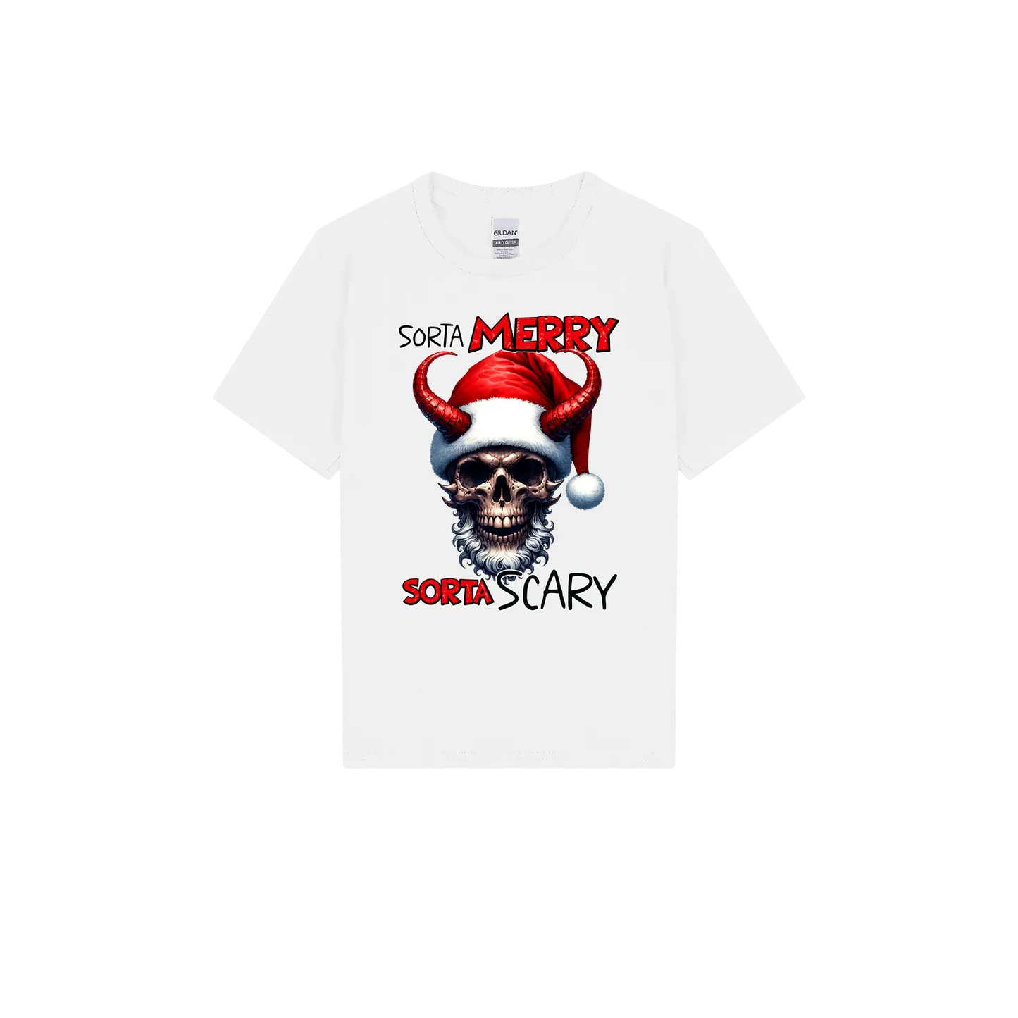 White front flat lay