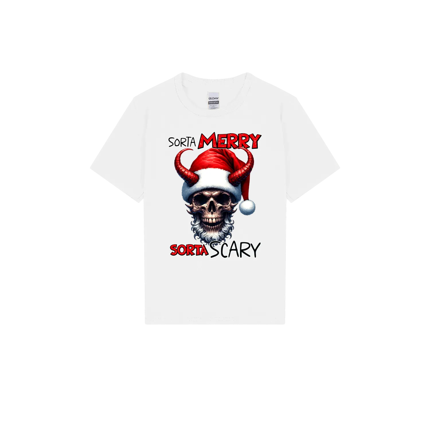 White front flat lay