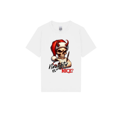 White front flat lay