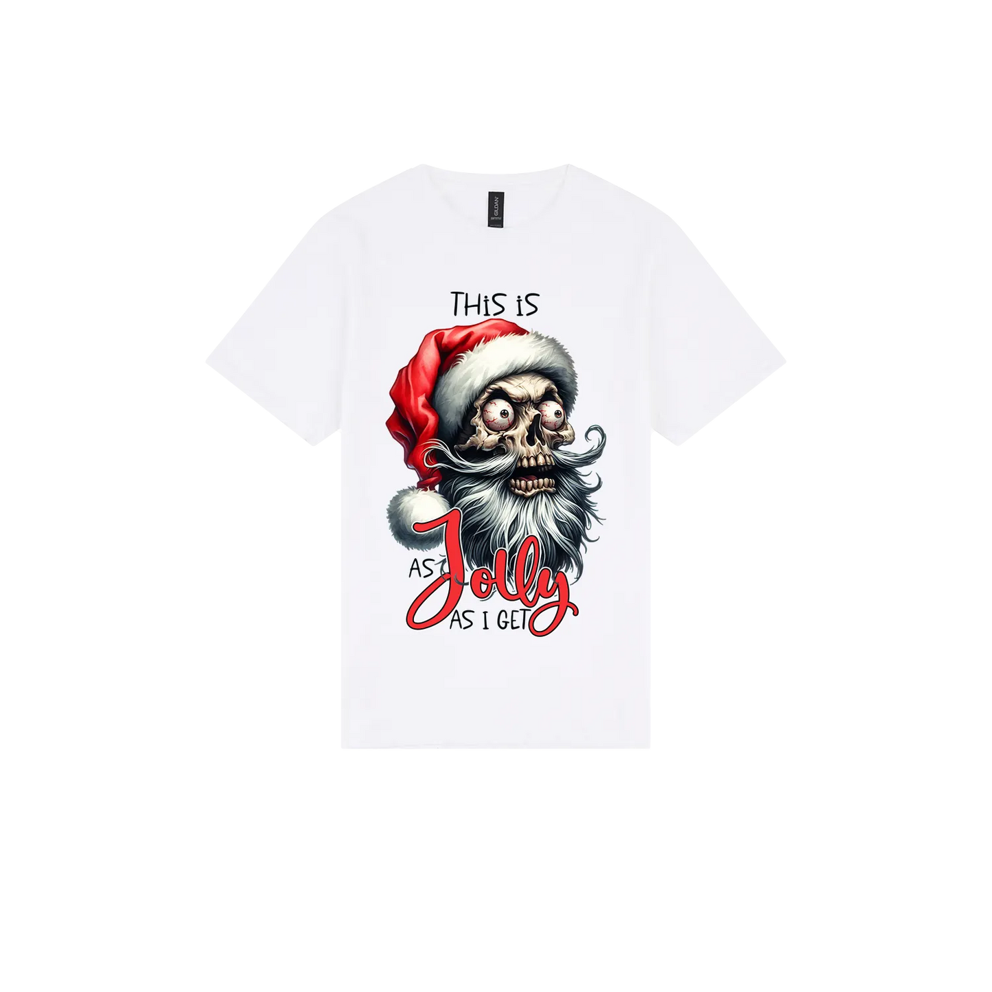 White front flat lay