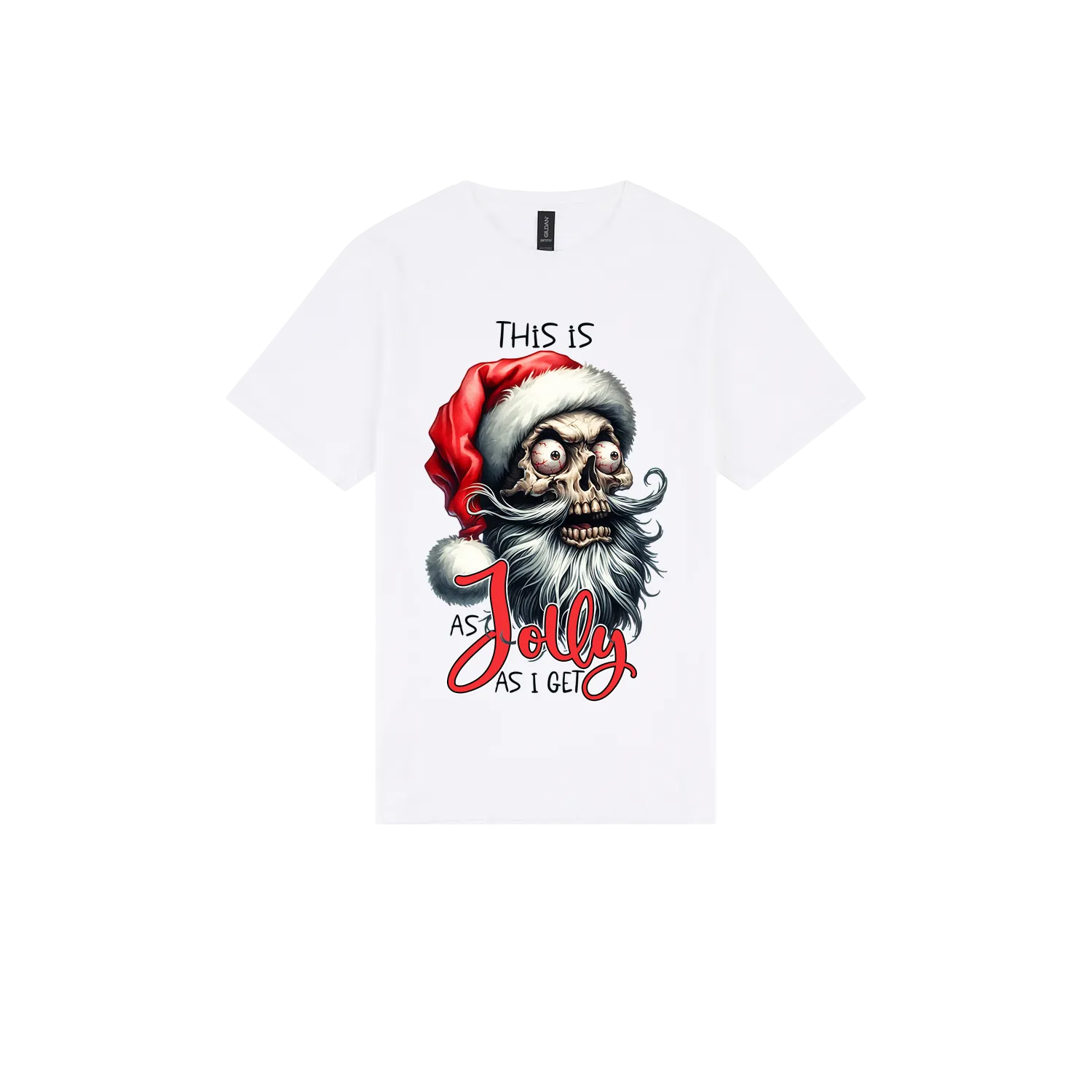 White front flat lay