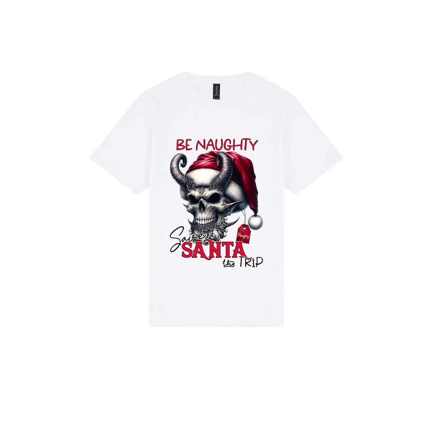 White front flat lay