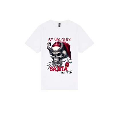 White front flat lay