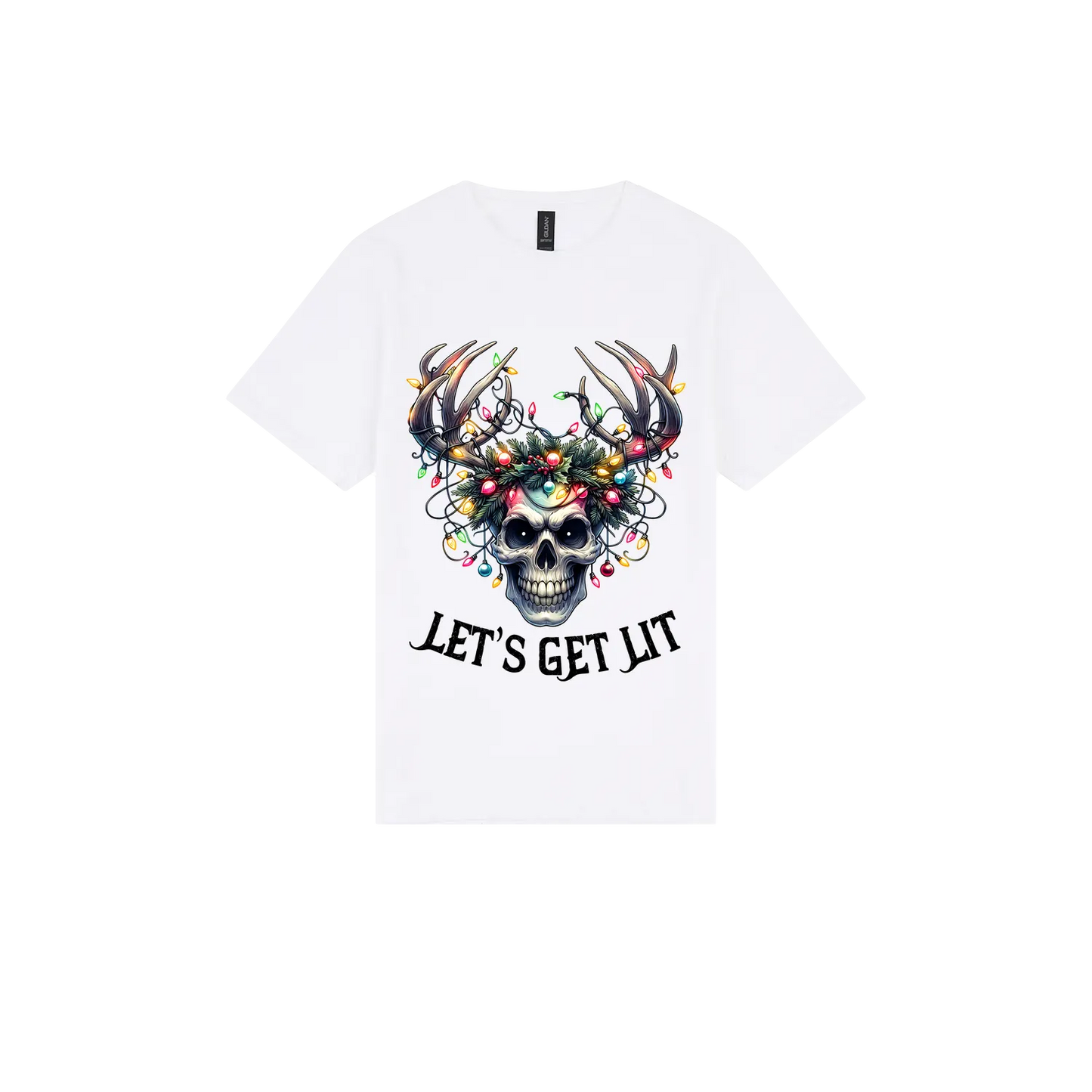 White front flat lay