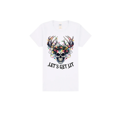 White front flat lay